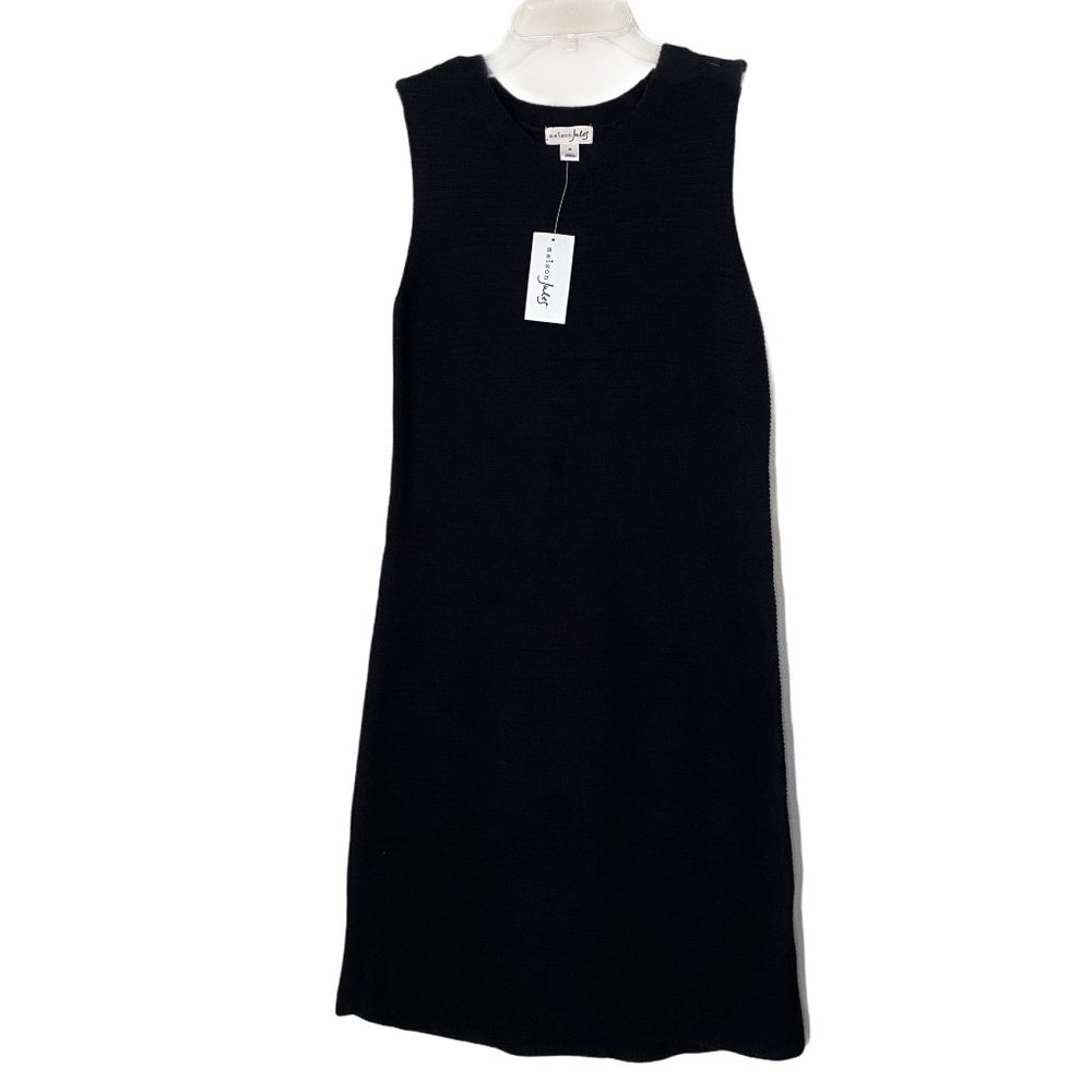 Maison Jules Jewel Neck BodyCon Dress, Little Blac